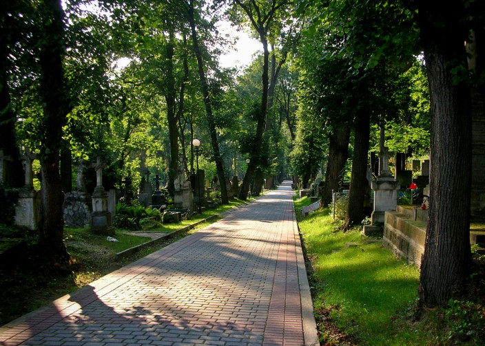 The green peace of Lychakivsky Cemetery